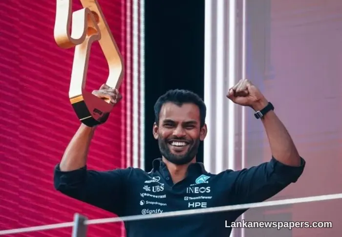 British-Sri Lankan Engineer Steals the Spotlight Following Mercedes' Thrilling Austrian Grand Prix Victory