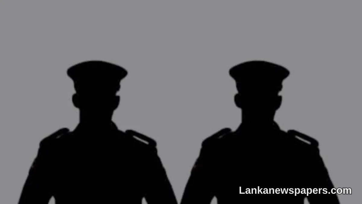 සයිందමරුදු පොලිස් නිලධාරීන් දෙදෙනෙකු අල්ලස් වැටලීමකදී අත්අඩංගුවට