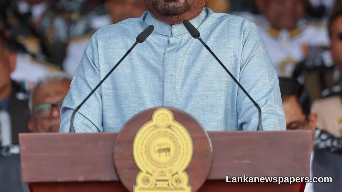 President AKD Vows to Push Through Constitutional Reforms to Tackle Rising Crime