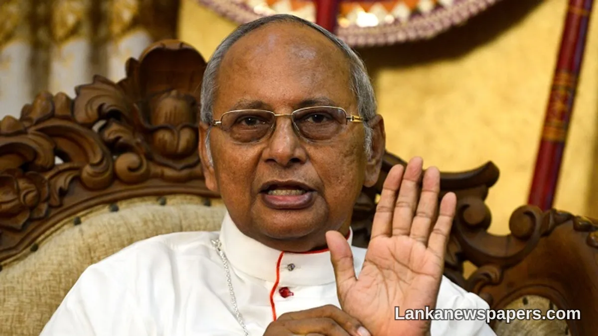 Cardinal Ranjith Rejects Death Penalty But Demands Justice for Easter Sunday Attack Victims