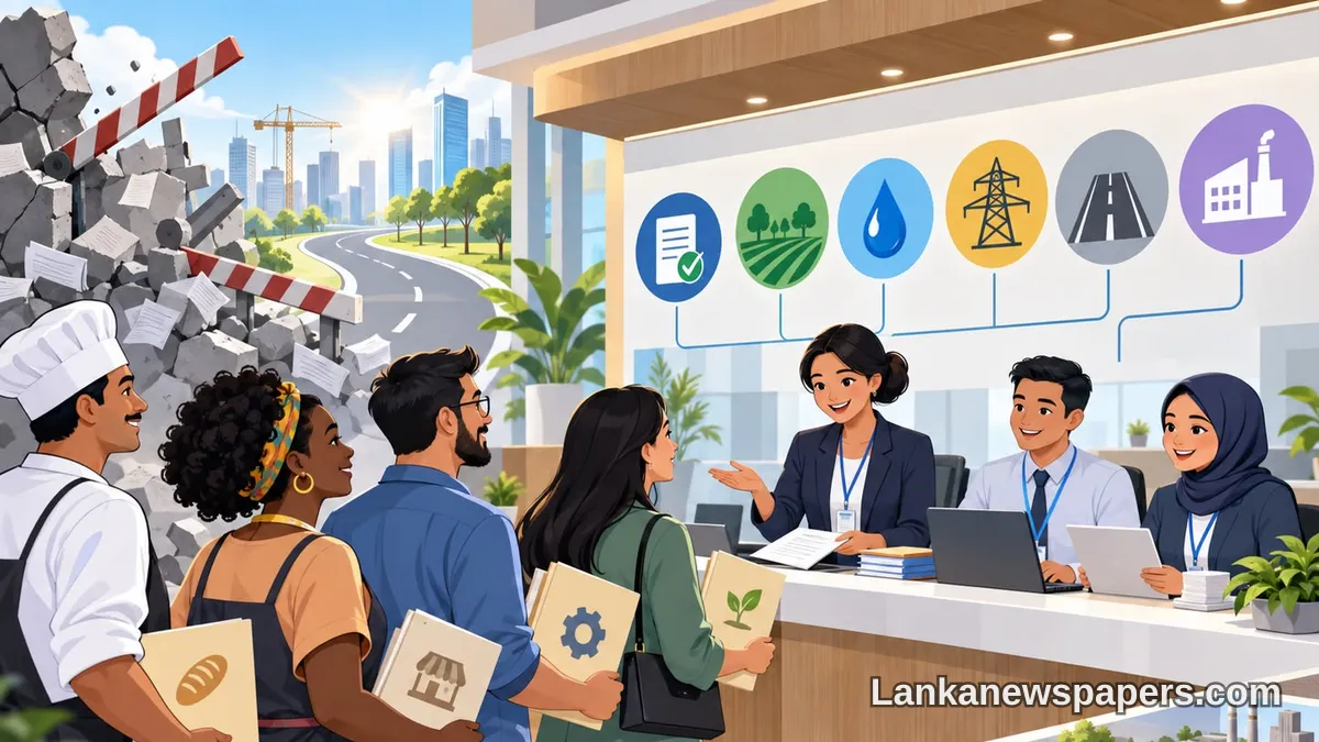 Sri Lanka Launches National Business Facilitation Centre to Support Entrepreneurs
