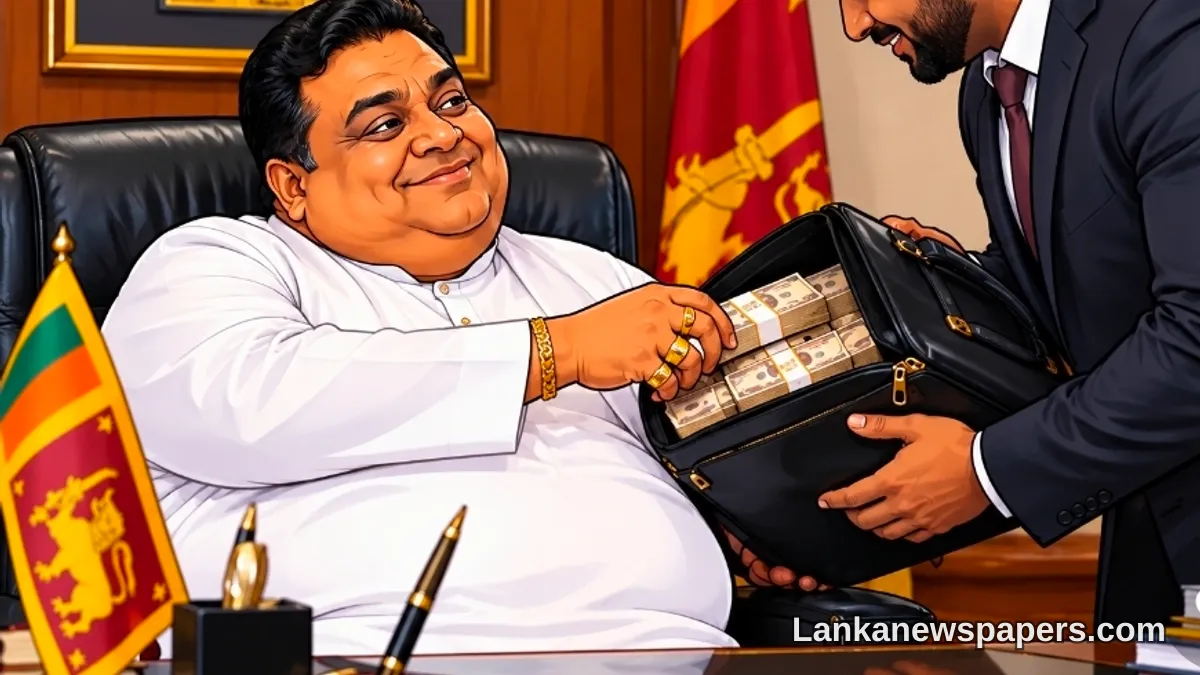 Former State Minister Chamara Sampath Arrested Over Alleged Bribe from Gem Traders