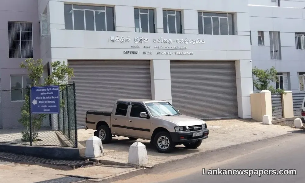 Mystery Deepens as Woman Found Dead Inside Vehicle Near Teldeniya Hospital
