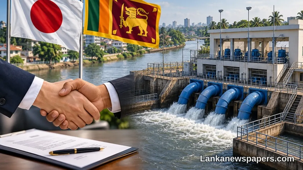 කෙළණි ගඟ ඛාදිත ද්‍රෝණියේ පොම්පින් මධ්‍යස්ථානය නවීකරණය කිරීමට ජපානයෙන් රු. බිලියන 4.56ක් ප්‍රදානය