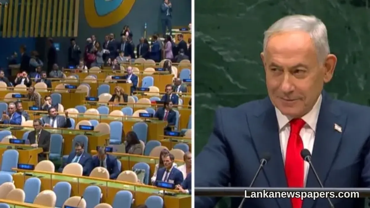 Dozens of UN Delegates Stage Walkout as Netanyahu Takes the General Assembly Stage