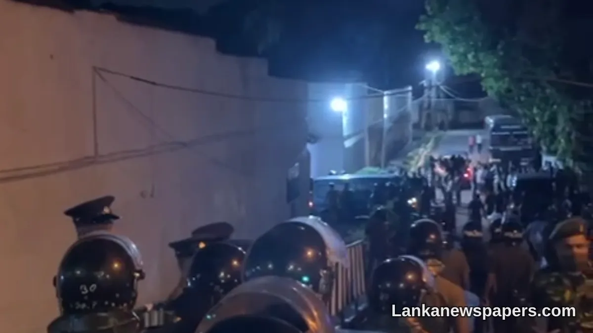Inmate Unrest at Colombo's Magazine Prison Quelled, Police Confirm