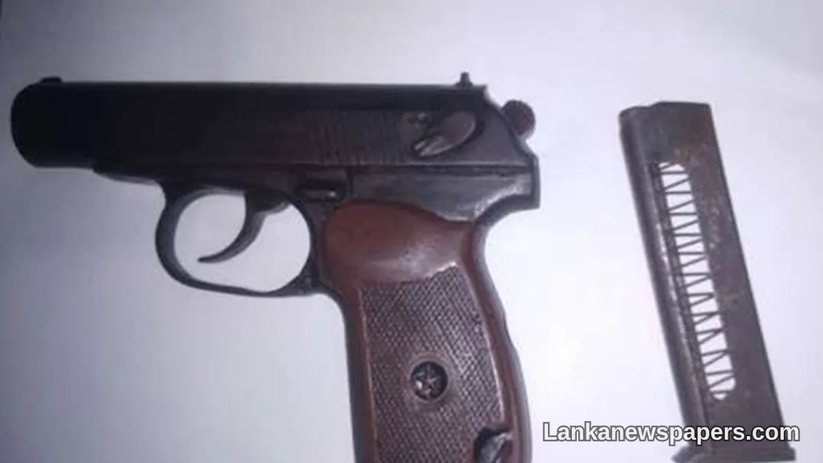 Young Man Nabbed for Shooting of 74-Year-Old in Ahungalla's Galwehera Area