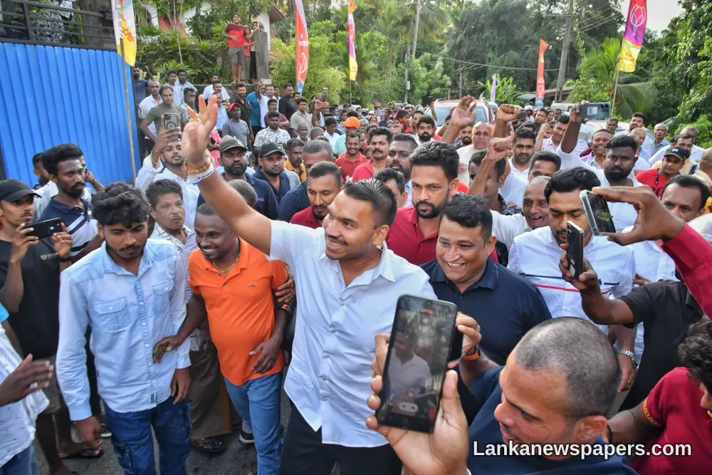 Namal Rajapaksa Alleges Government Critics Are Being "Driven to Suicide