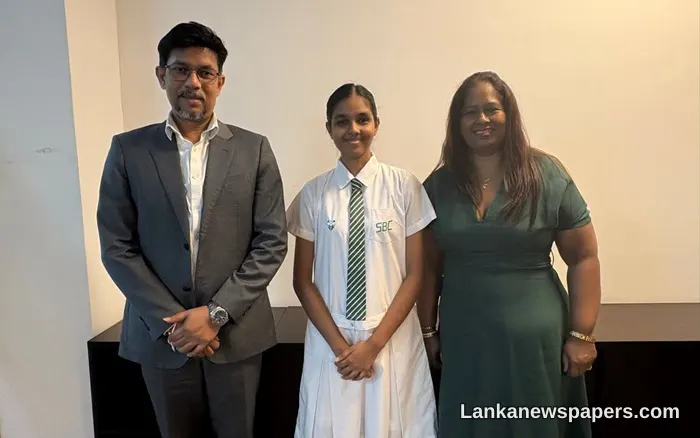 Sri Lankan Teen Makes History With Selection for International ShakthiSAT Space Mission