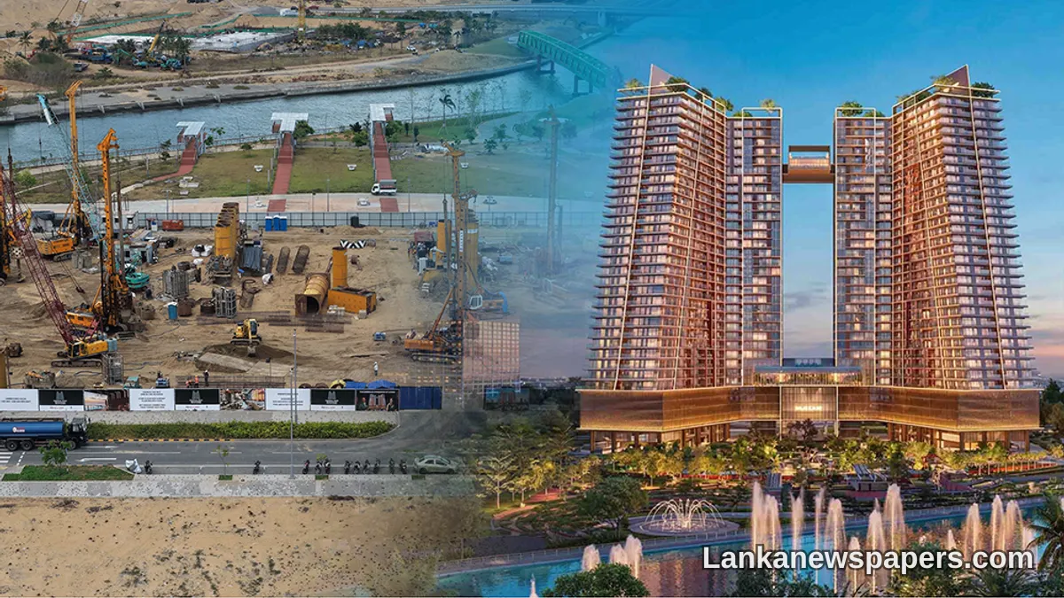 Home Lands Reaches Major Construction Milestone at Port City Colombo Development