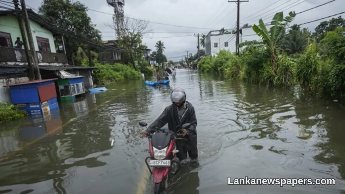 Amber Flood Alert Issued for Four Areas Along Kala Oya Basin as Water Levels Rise