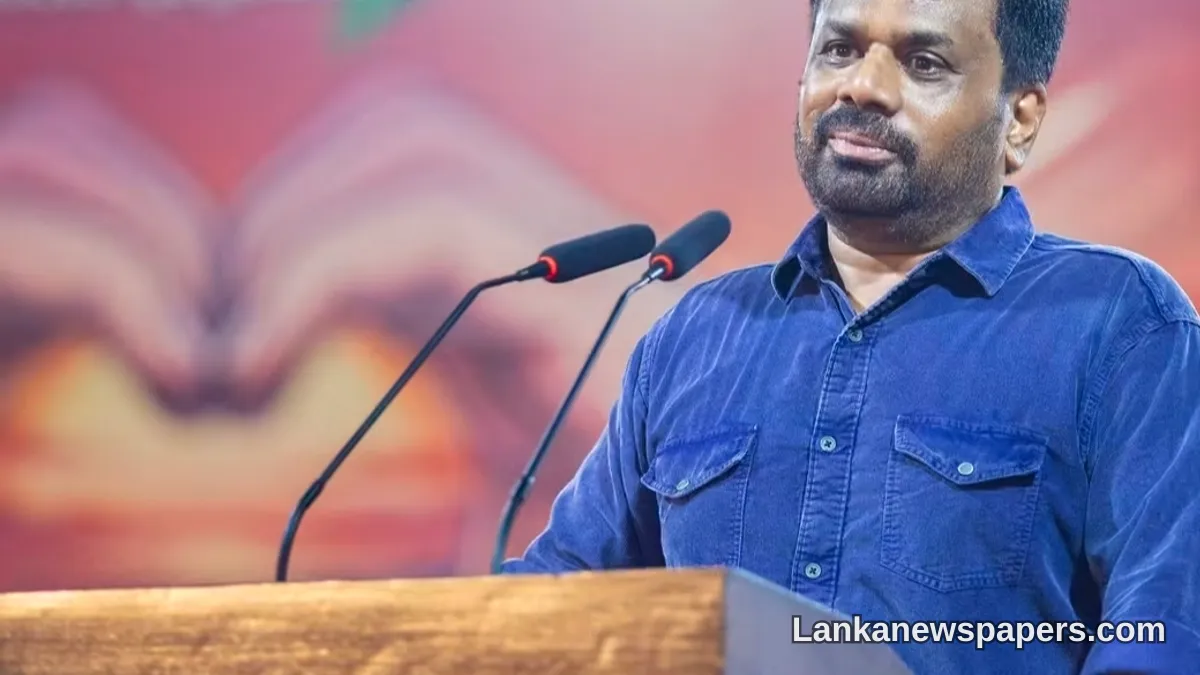 අනුරාධාපුර දිස්ත්‍රික්කය පුරා ජනසතු රැළි ඇමතීමට ජනාධිපති දිසානායක සූදානම්