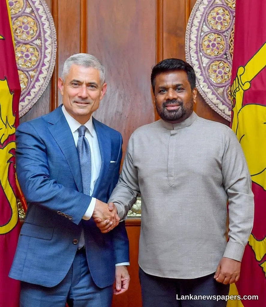 President Dissanayake Meets Senior US Diplomat as Sri Lanka-US Ties Take Centre Stage