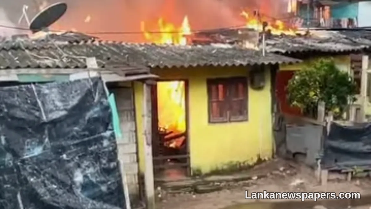 Massive Blaze Tears Through Grandpass Neighbourhood, Destroying Around 25 Homes