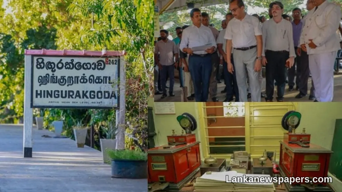 හිඟුරක්ගොඩ දුම්රිය ස්ථානය ජාතික නවීකරණ වැඩසටහන යටතේ ප්රධාන පරිවර්තනයකට සූදානම්
