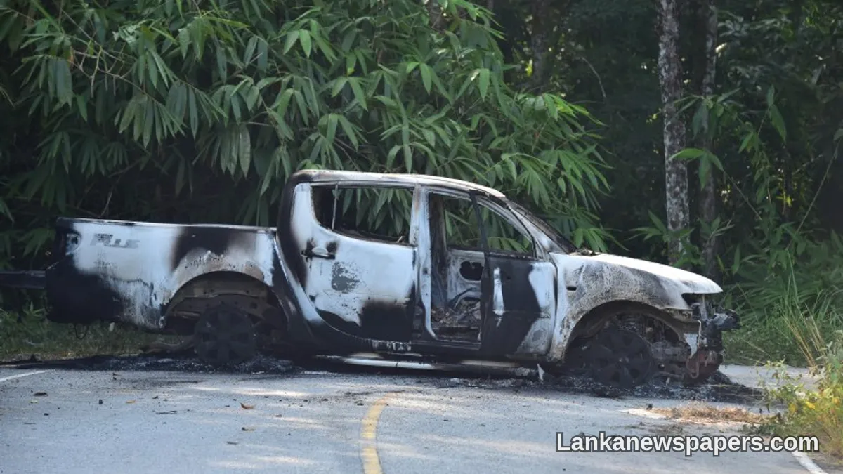 Wave of Coordinated Arson Attacks Strikes Southern Thailand, Leaving Three Wounded