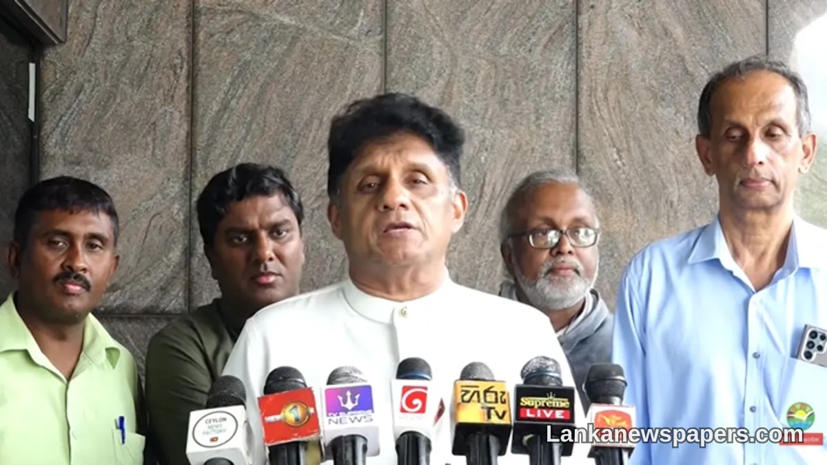 Sajith Charges Government With Sabotaging Sri Lanka's Solar Energy Future