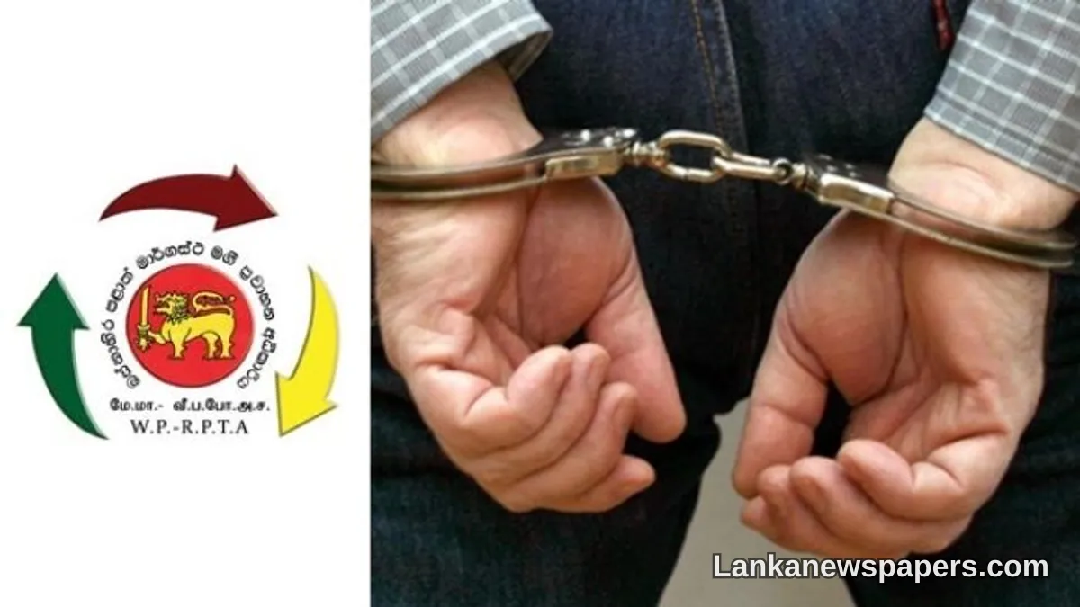 Ex-Western Province Transport Authority Chief Nabbed Over Irregular Permit Scandal