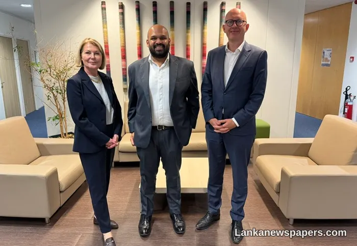 Tamil MP Shanakiyan Raises PTA Concerns and Hip-Hop Artist's Arrest During Brussels Meeting with EU Official