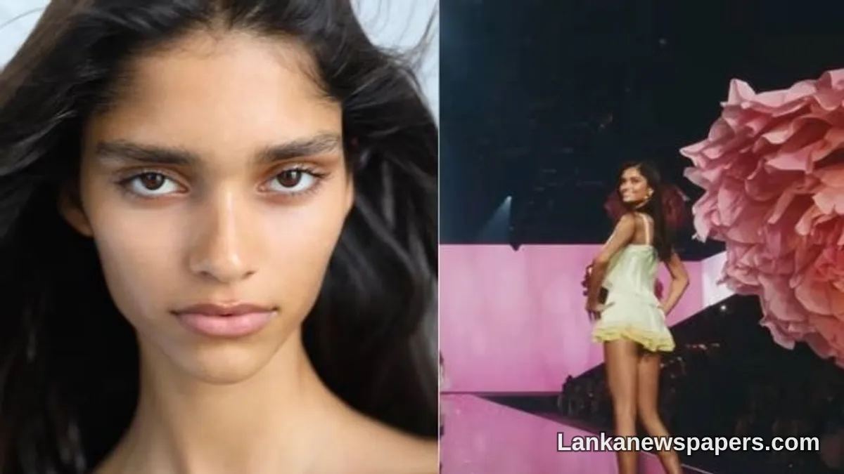 Elina Gunawardena Makes History as First Sri Lankan to Walk the Victoria's Secret Runway
