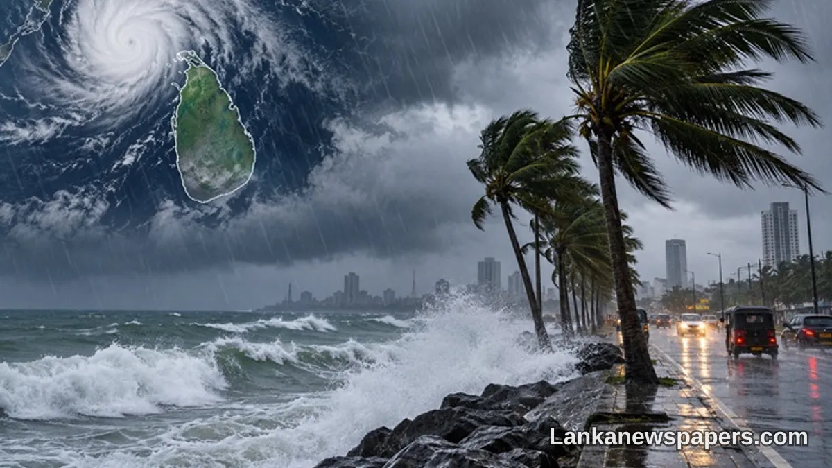 Cyclone Arnab Loses Steam but Rain and Strong Winds Still Loom for Parts of Sri Lanka
