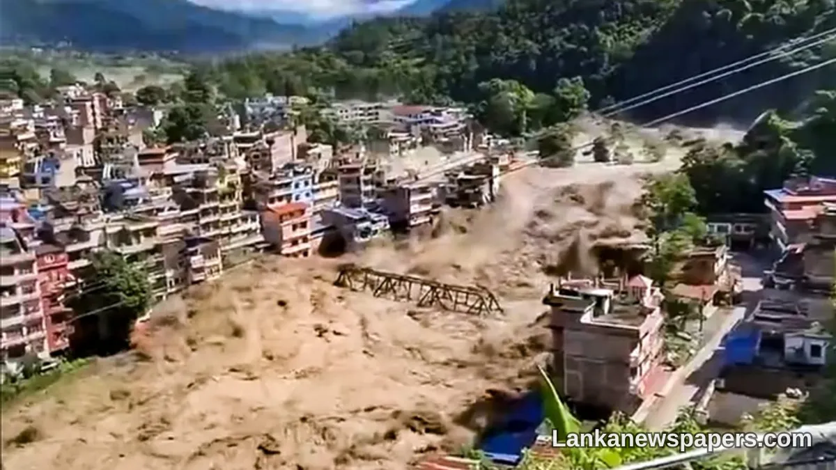 Hundreds Feared Missing After Devastating Flash Floods Strike Nepal-Tibet Border Region