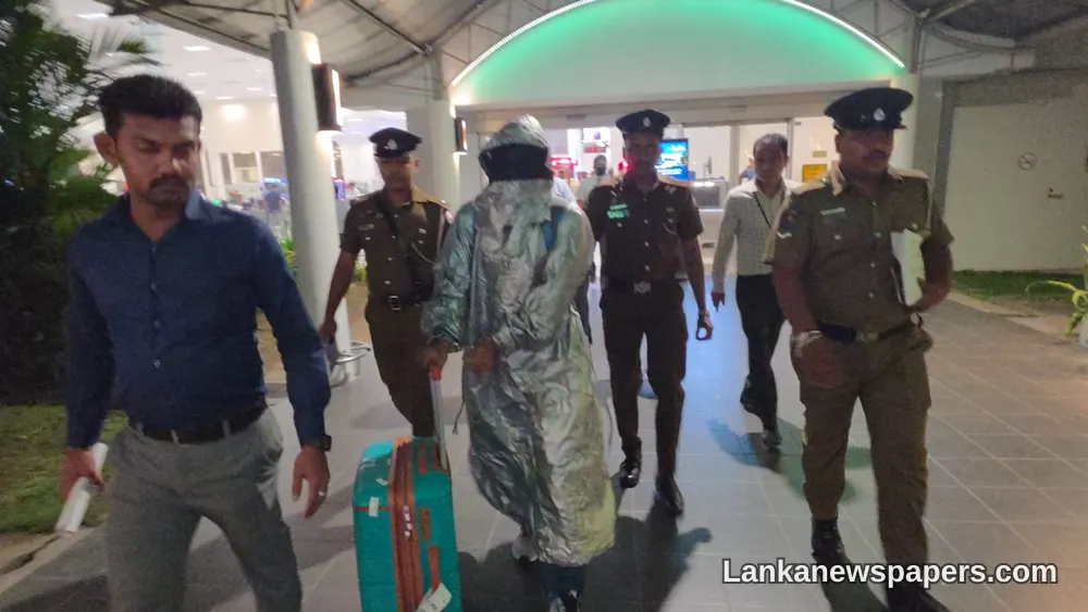 Maldives-Extradited Suspect Linked to Akuregoda Double Murder of Lawyer and Wife