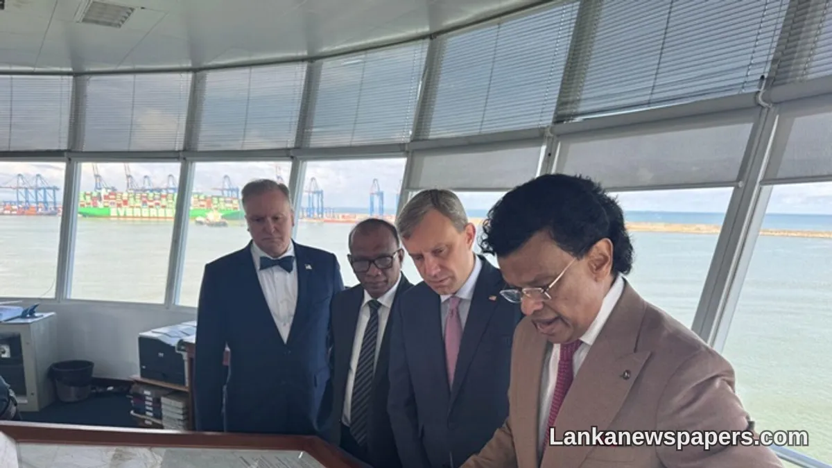 US Pledges $17 Million to Digitise Colombo Port Operations
