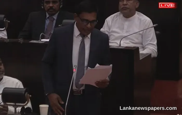Public Security Minister Tells Parliament: Evidence Points to Suresh Sallay's Role in Easter Sunday Attacks