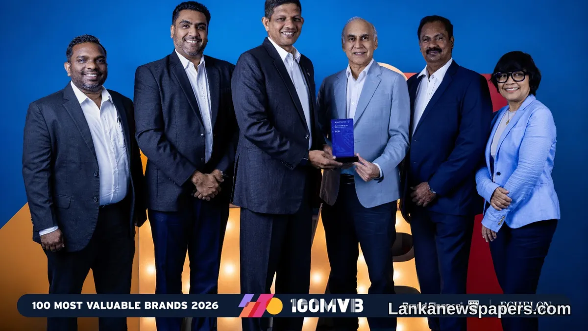 DCSL PLC Crowned Sri Lanka's Most Valuable Spirits Brand in Century-Long Legacy of Excellence