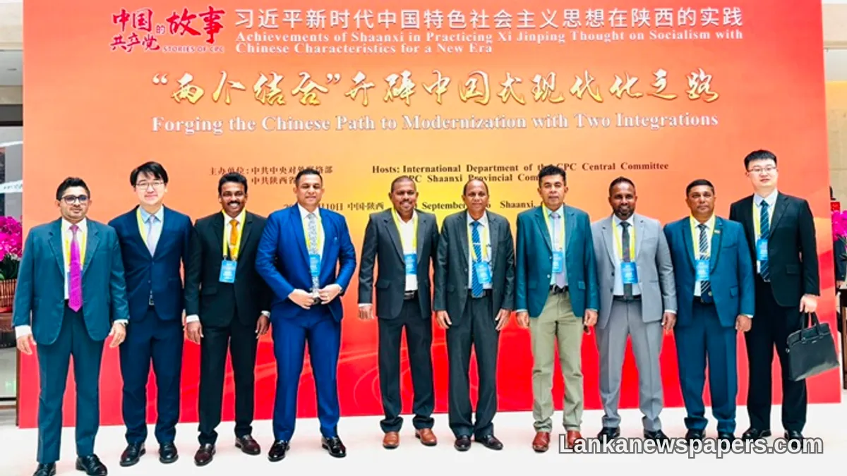 Sri Lankan Opposition Delegation Participates in Chinese Communist Party-Hosted Programme