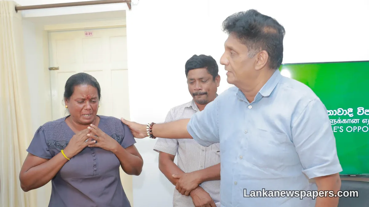Sajith Premadasa Reaches Out to Sri Lankan on Death Row in Saudi Arabia, Pledges Support to Family