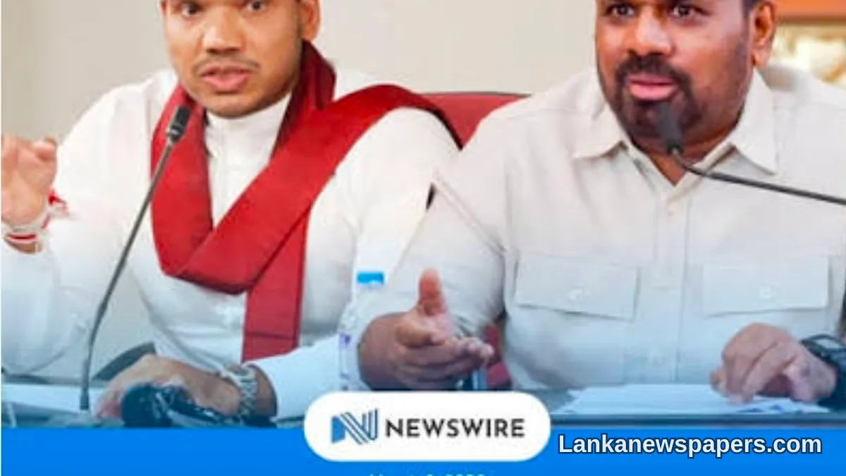 Namal Rajapaksa Dares President Dissanayake to Act on Allegations Surrounding Presidential Secretary