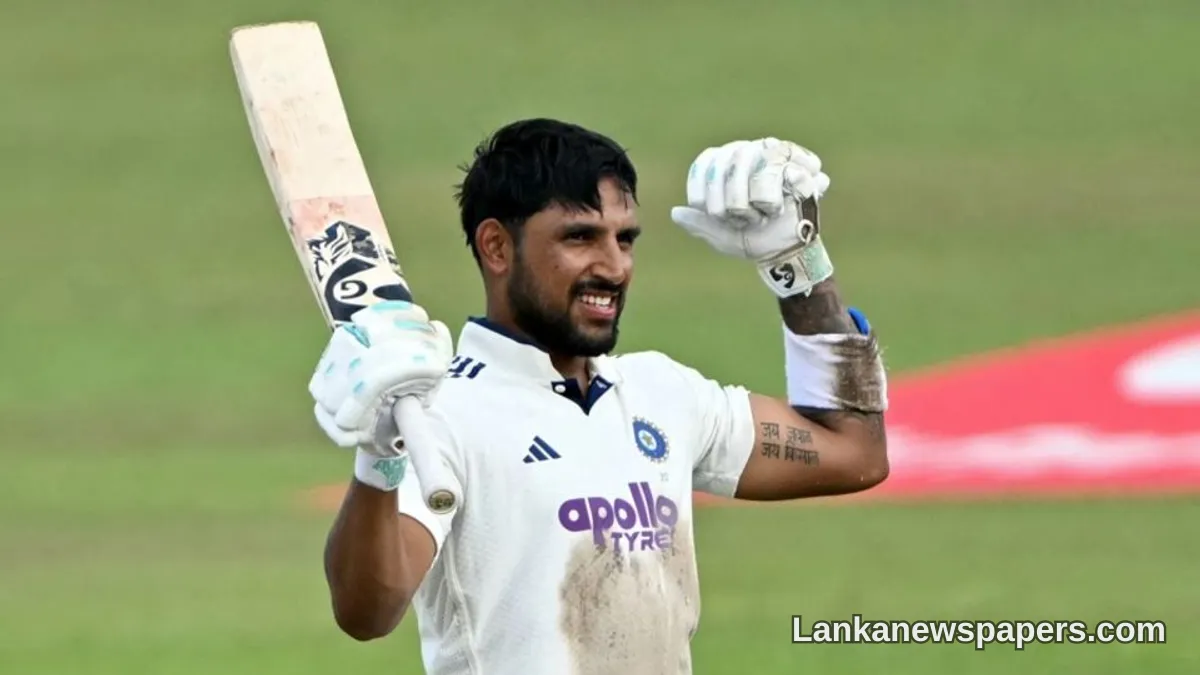 Jurel's Brilliant Century Puts India Firmly in Command of Colombo Test