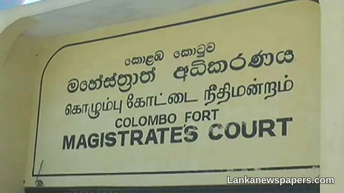 තාවකාලිකව停職 කරන ලද කොළඹ ෆෝට් මහේස්ත්‍රාත් කොසල සේනාධීර නැවත තනතුරට පත් කෙරේ