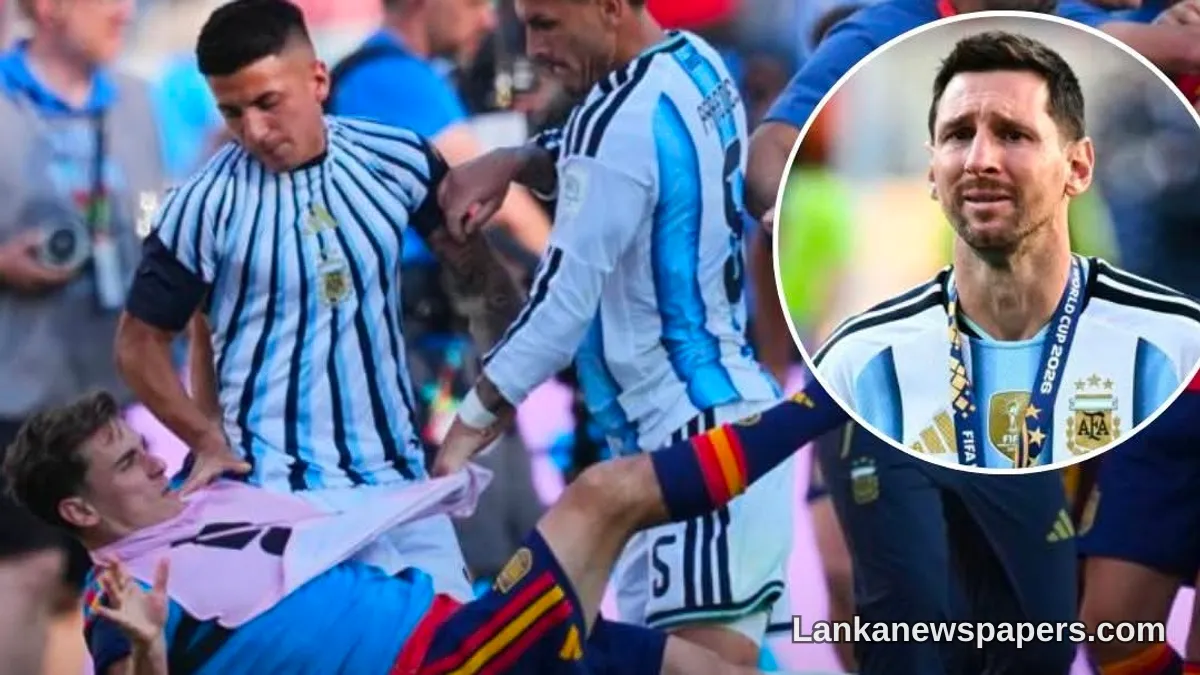 FIFA Slaps Argentina Players With Heavy Bans and Fines Over Post-Match Brawl After Spain Defeat