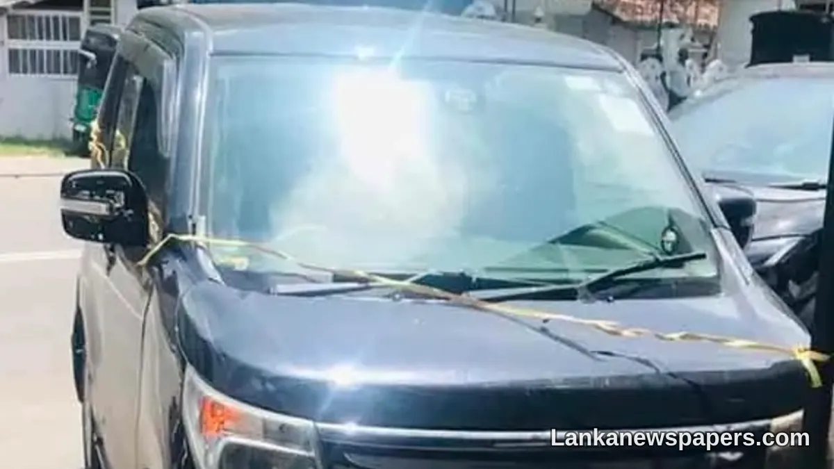 Colombo Police Open Fire on Vehicle Allegedly Carrying Abducted Woman After Driver Ignores Stop Order
