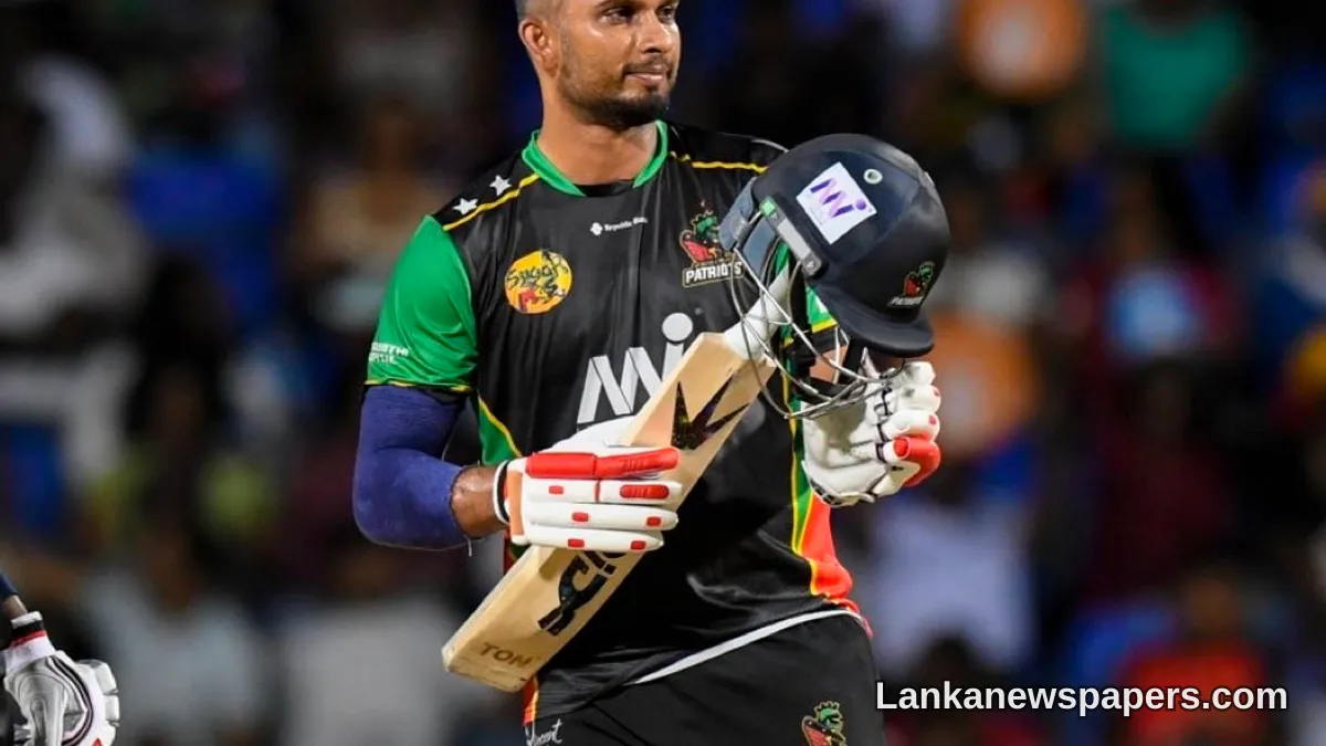 Dasun Shanaka Etches His Name in CPL History With Record-Breaking Century
