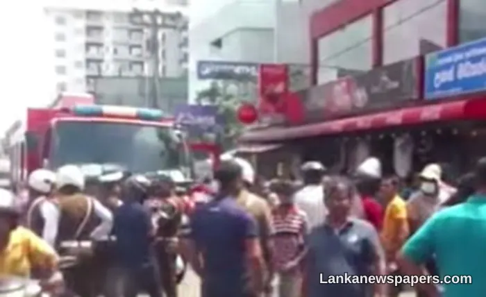 Three Dead After Devastating Restaurant Fire at Thalawathugoda Junction