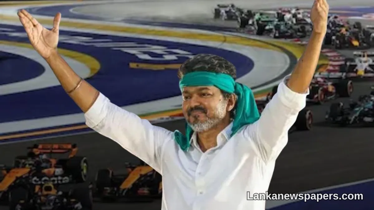 Tamil Nadu Chief Minister Vijay Sets Sights on Formula 1 Race and Olympic City for Chennai