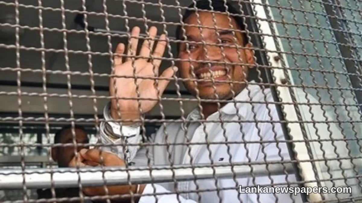 රිමාන්ඩ් බන්ධනාගාරයේ සිට නාමල් රාජපක්ෂ මහතා ජනාධිපතිට ලිපියක් - පාසල් අත්‍යවශ්‍ය ද්‍රව්‍ය සඳහා බදු සහනයක් ඉල්ලයි