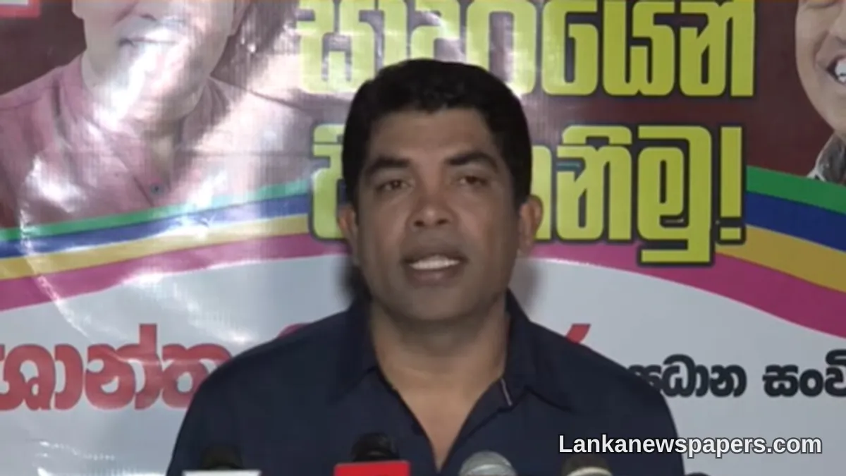Former State Minister Files Rs. 500 Million Human Rights Complaint Over Son's Robbery Case
