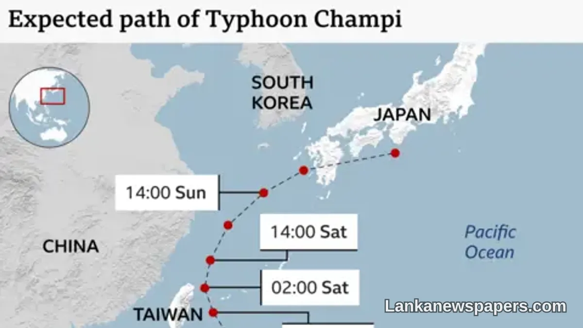 Typhoon Champi Forces Mass Flight Cancellations and Shutdowns Across Taiwan