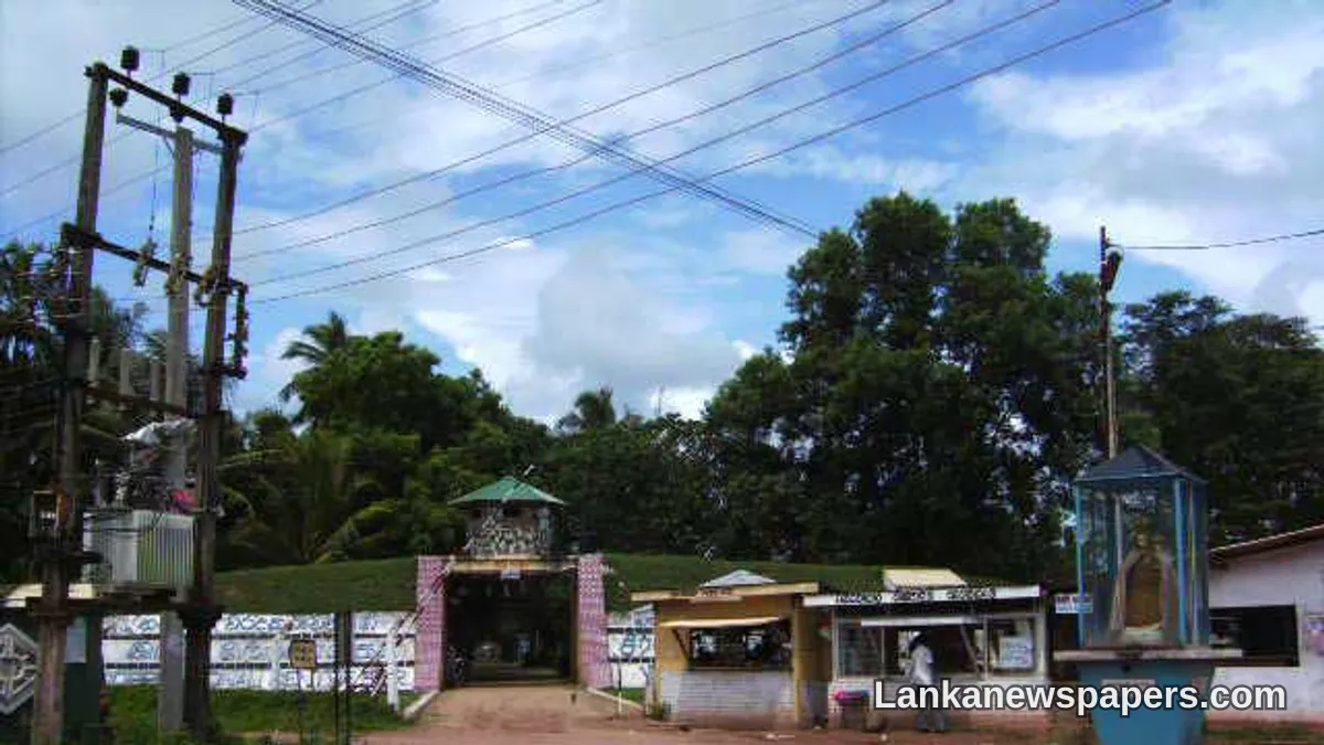 Tension Grips Pallansena Open-Air Prison in Negombo