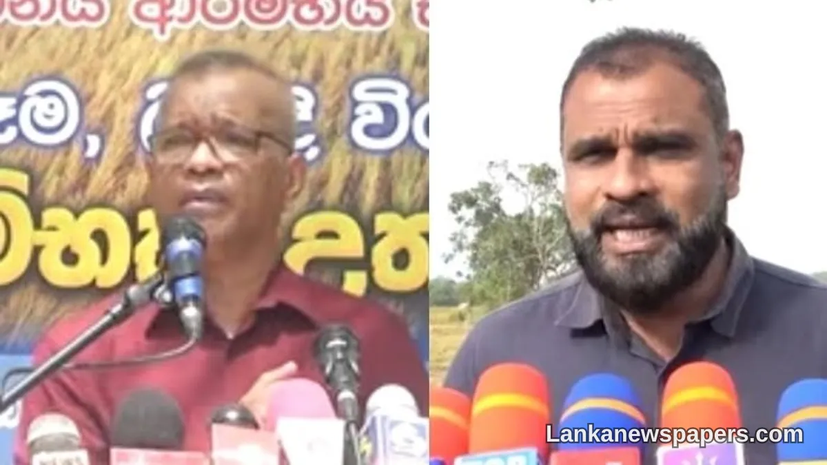 Sri Lankan Farmers Push Back Against Minister Lalkantha Over Straw Burning Crackdown