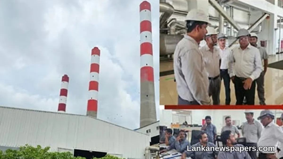 Norochcholai Coal Plant to Restore Power Generation After Grid Disconnection