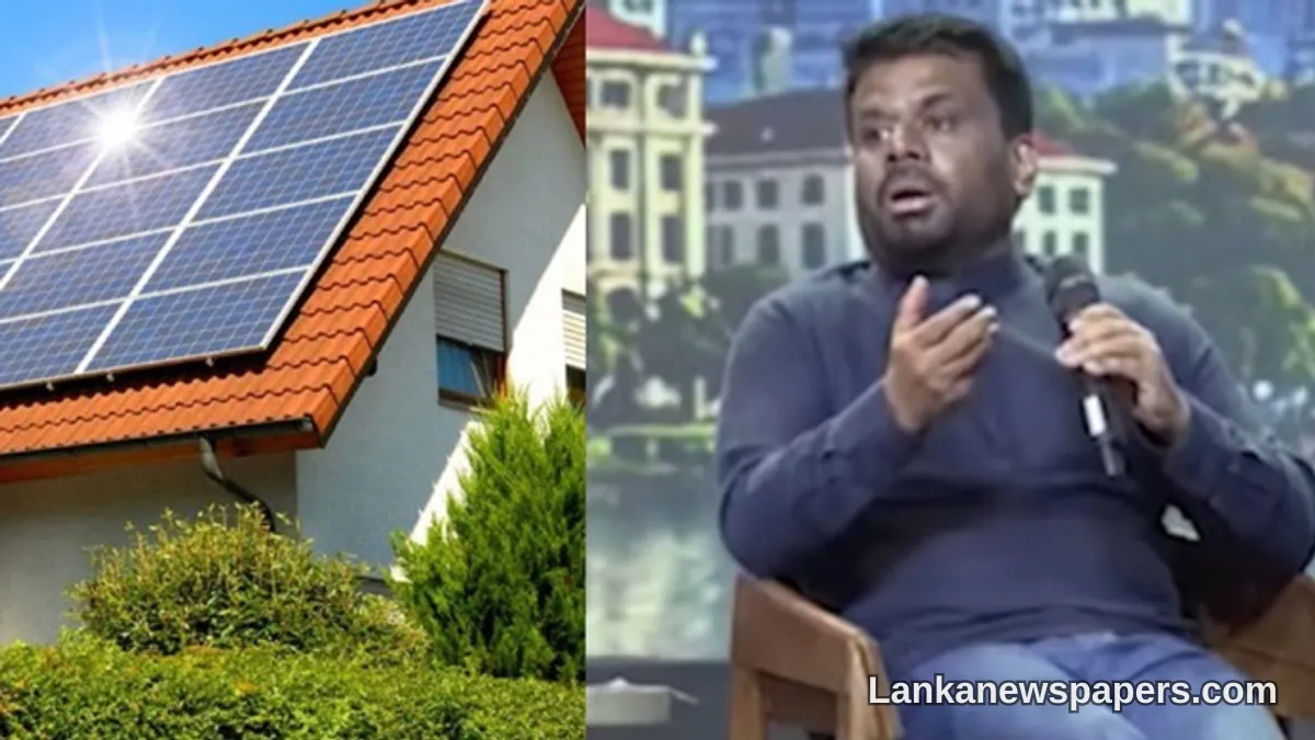 President AKD Eyes Battery Concessions to Boost Rooftop Solar Adoption Among Households