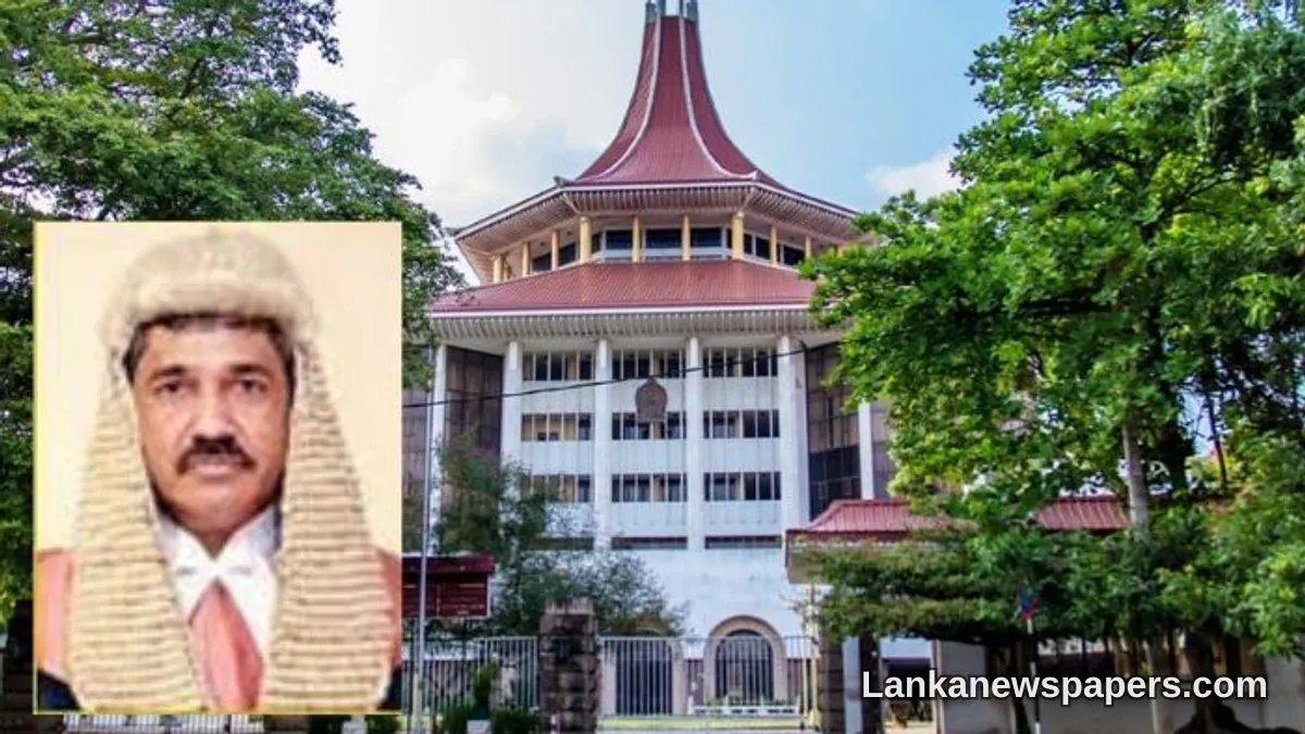 BASL Honours Retiring Justice Gurusinghe, Calls for His Elevation to Supreme Court