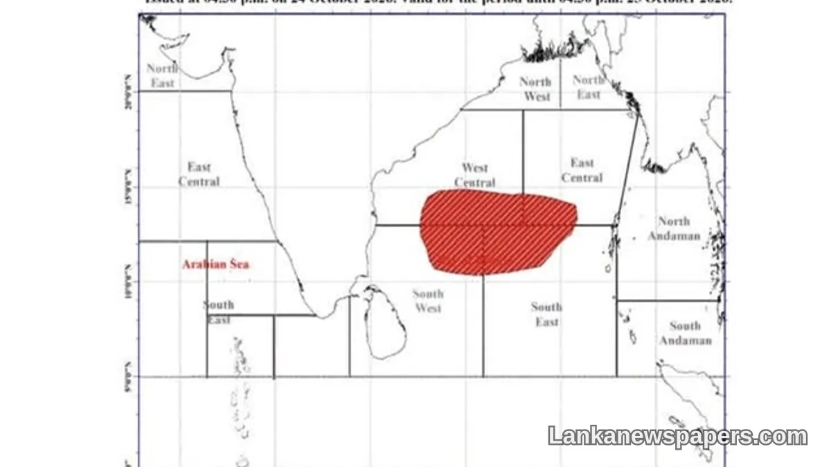 Bay of Bengal Weather System Set to Strengthen Into Severe Cyclonic Storm by Tuesday
