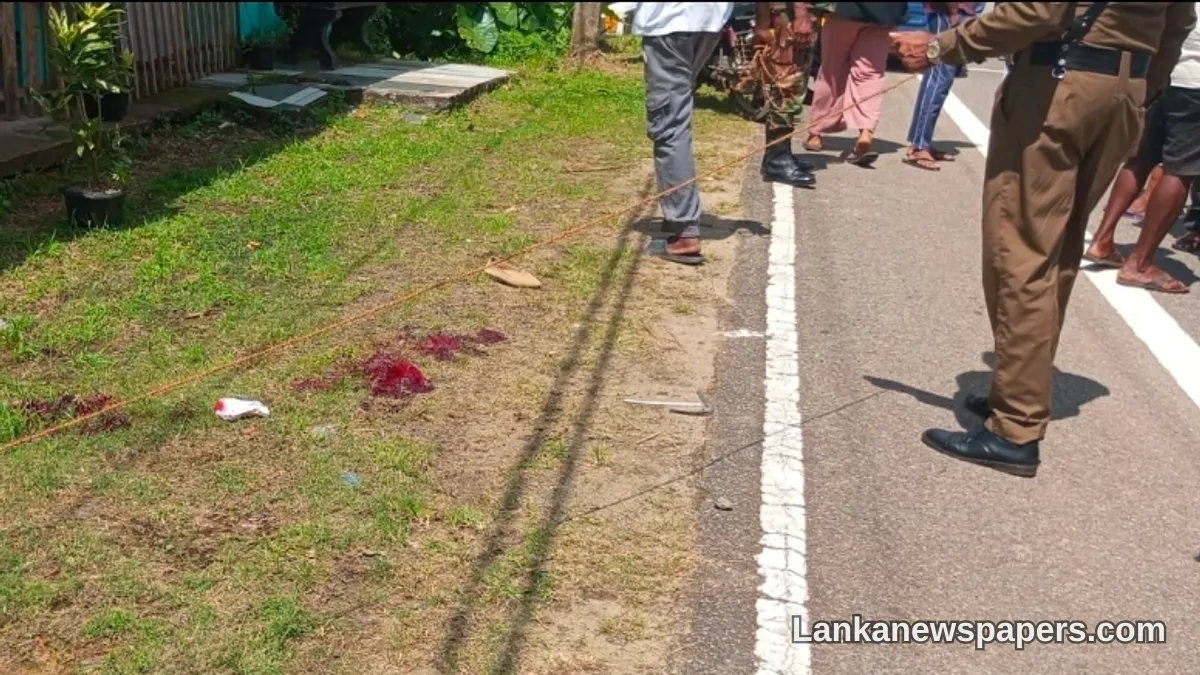 Two Critically Wounded as Gunmen Open Fire on Baddegama Home